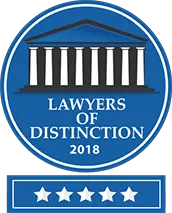 Lawyer of Distinction 2018 Badge